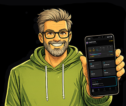 Man using phone